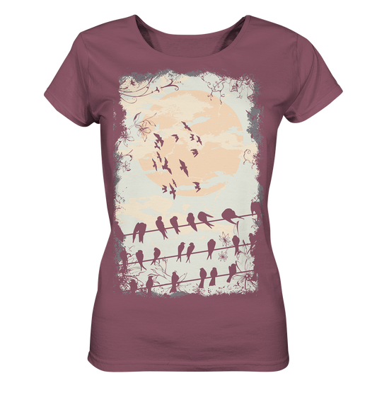 Birds - Ladies Organic Shirt