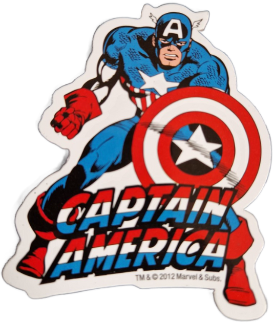 Kühlschrankmagnet - Captain America - Marvel - Portrait