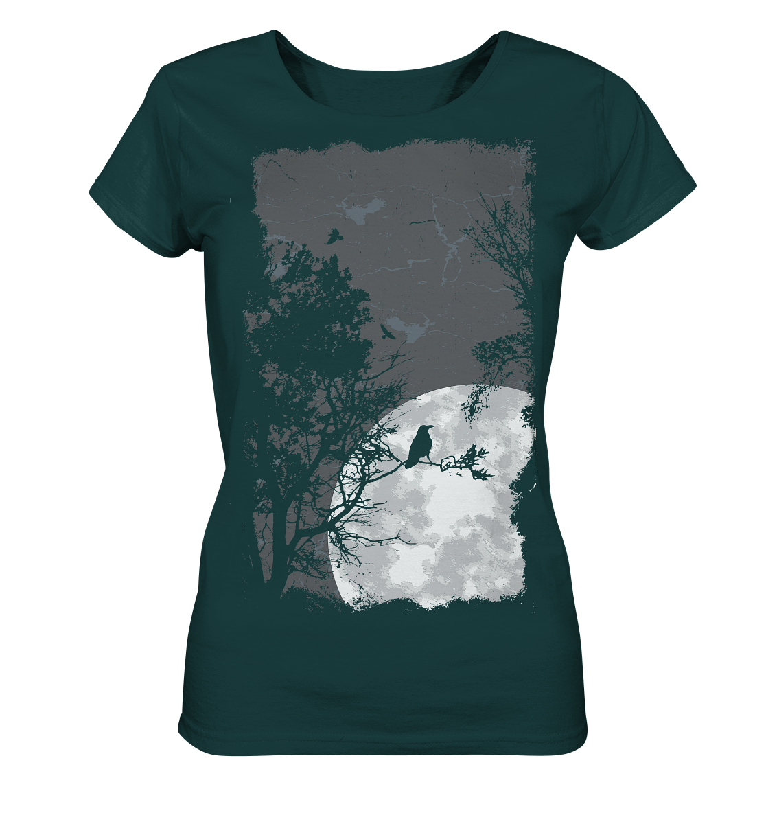 Moon and Crow - Ladies Organic Shirt