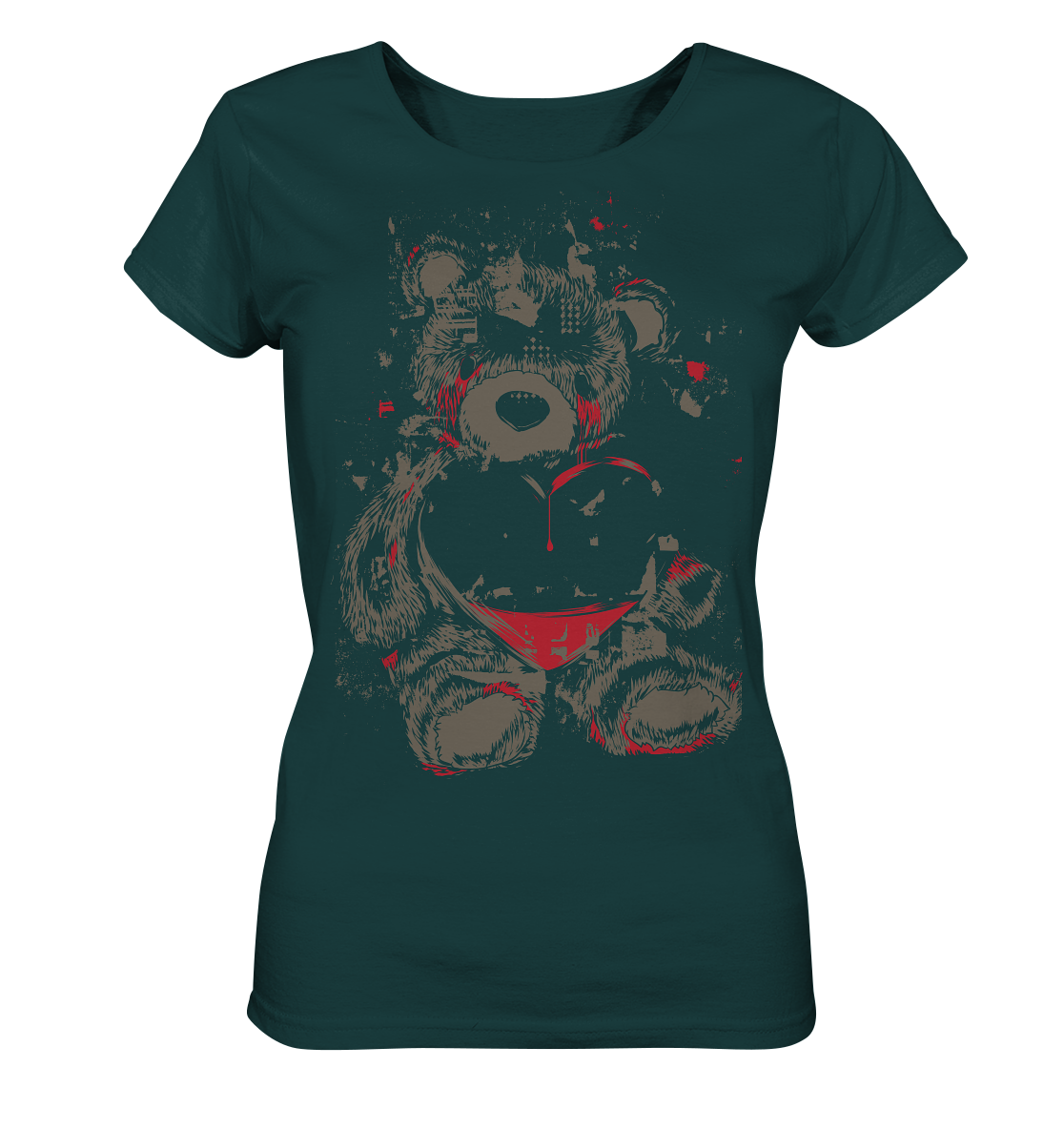 BEAR WITH EMPTY HEART - Ladies Organic Shirt