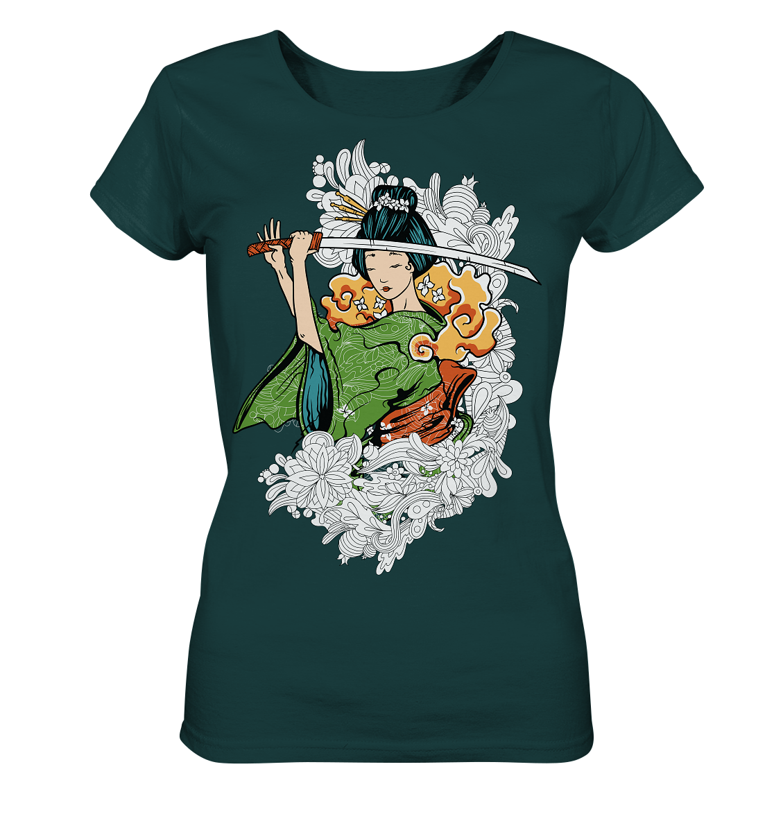 Geisha Sword - Ladies Organic Shirt