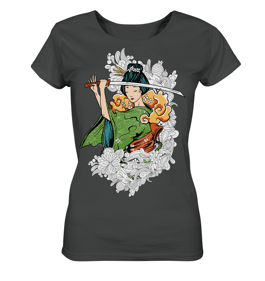 Geisha Sword - Ladies Organic Shirt