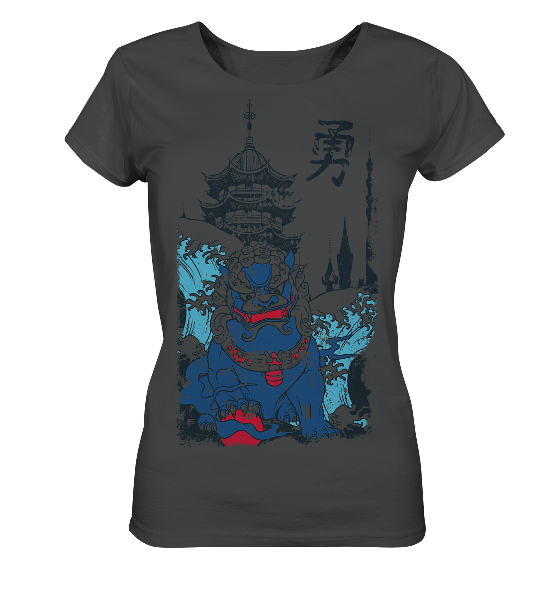 Dragon Blue - Ladies Organic Shirt