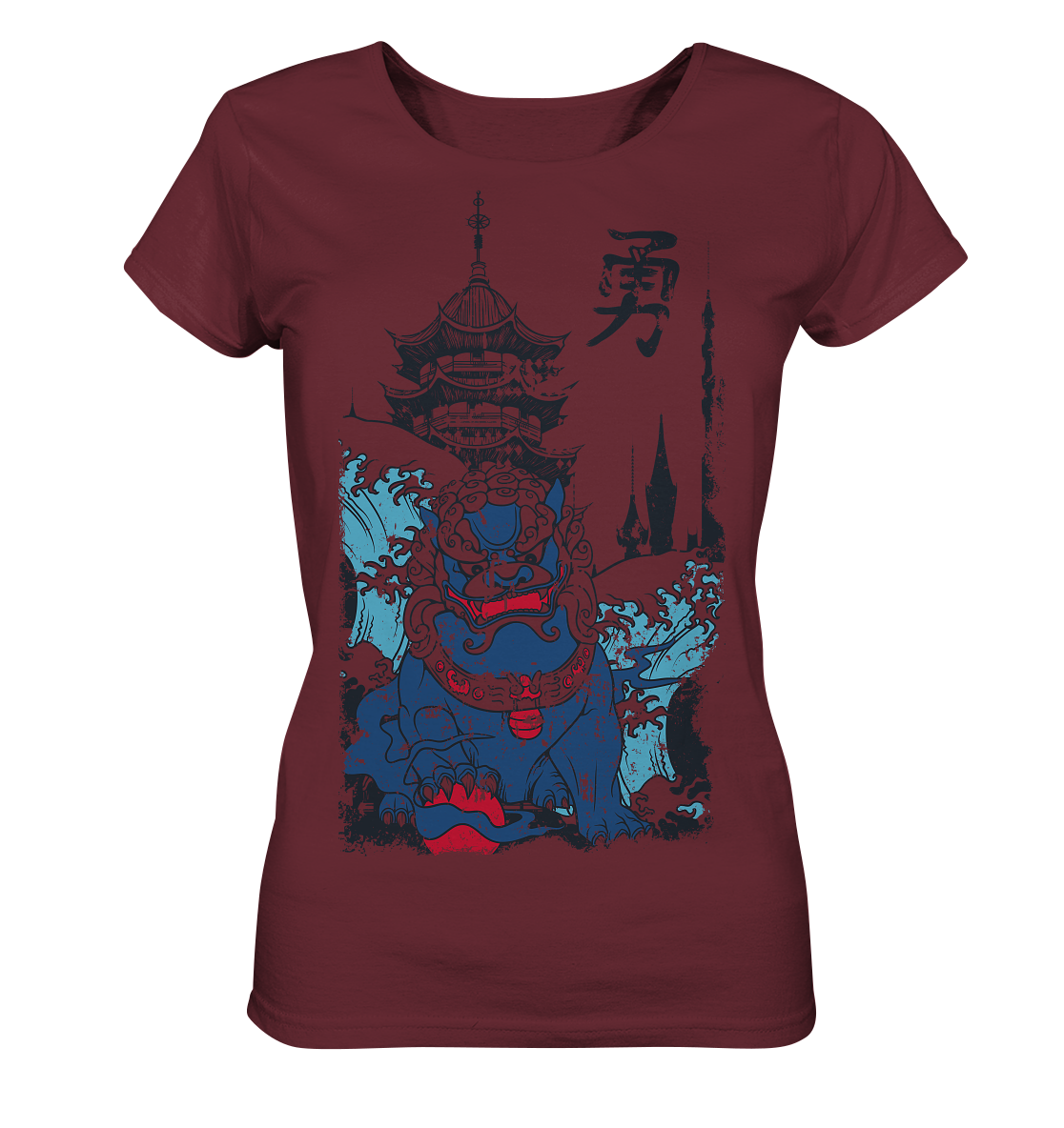 Dragon Blue - Ladies Organic Shirt