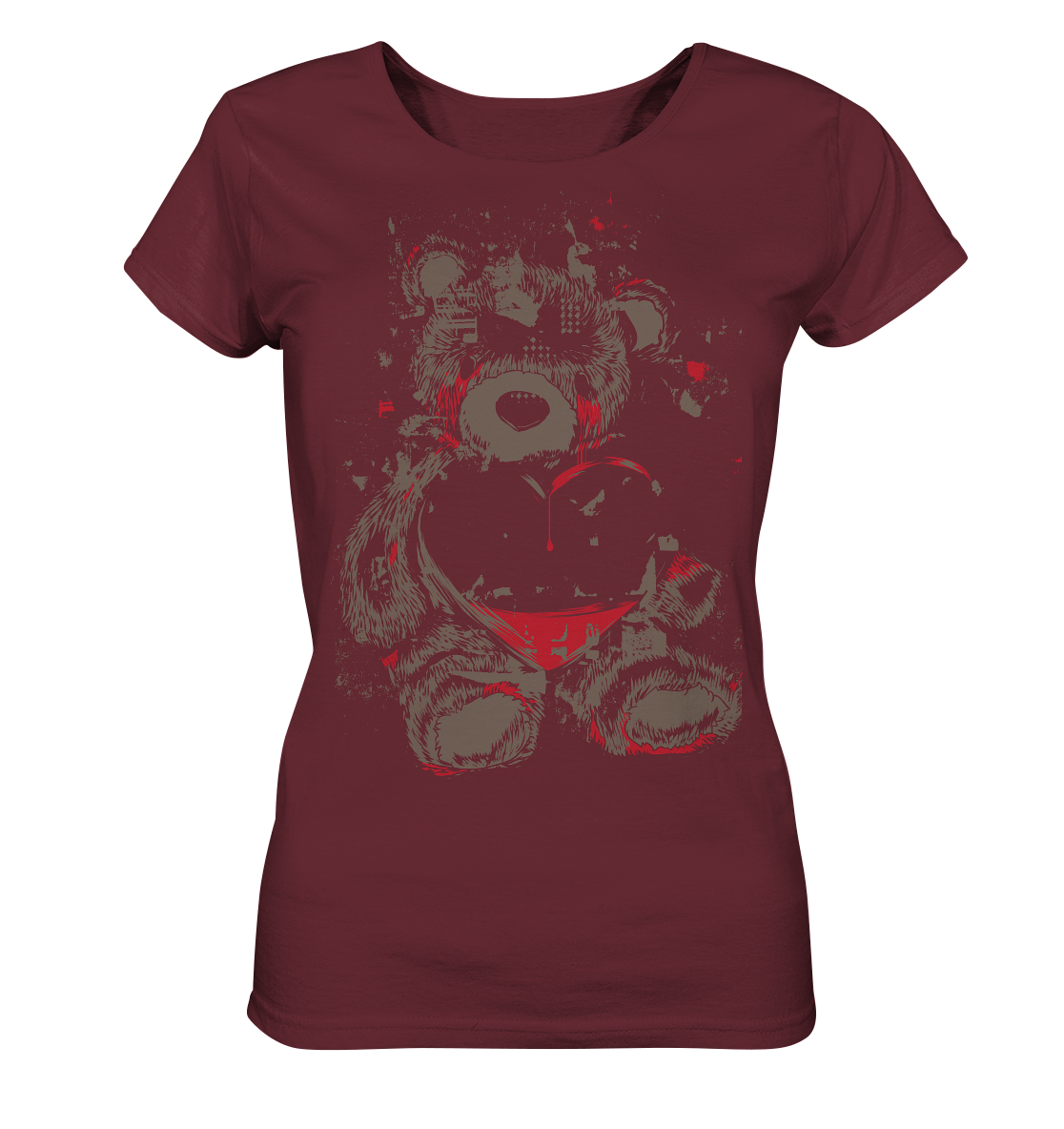 BEAR WITH EMPTY HEART - Ladies Organic Shirt