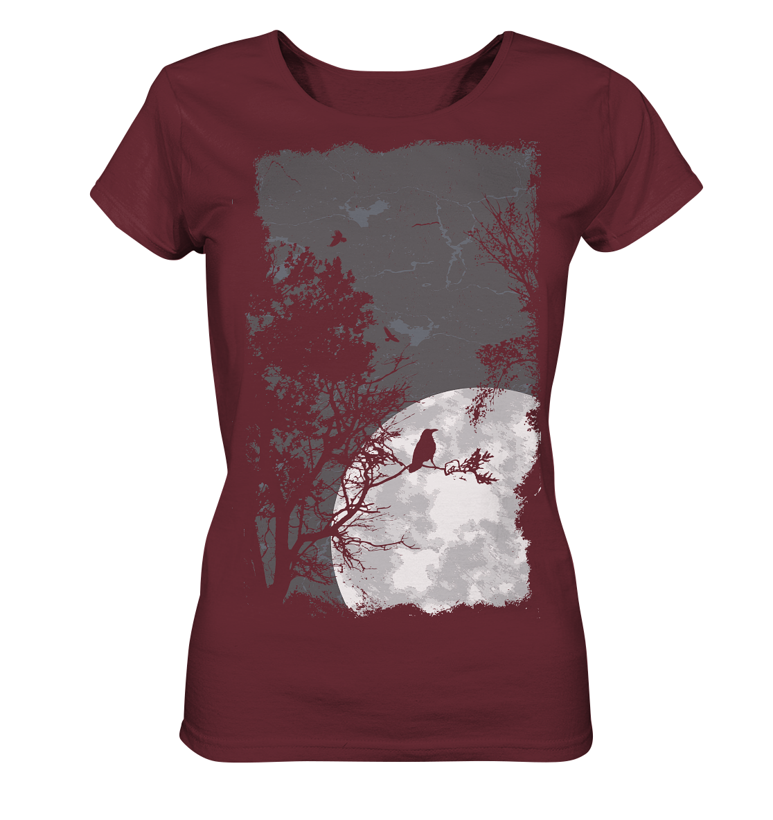 Moon and Crow - Ladies Organic Shirt