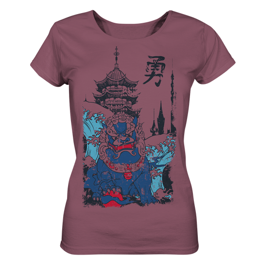Dragon Blue - Ladies Organic Shirt