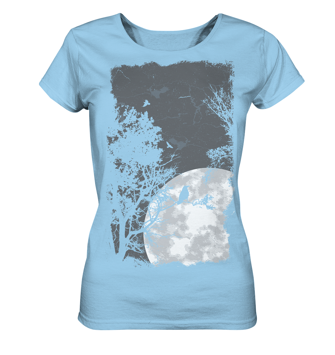 Moon and Crow - Ladies Organic Shirt