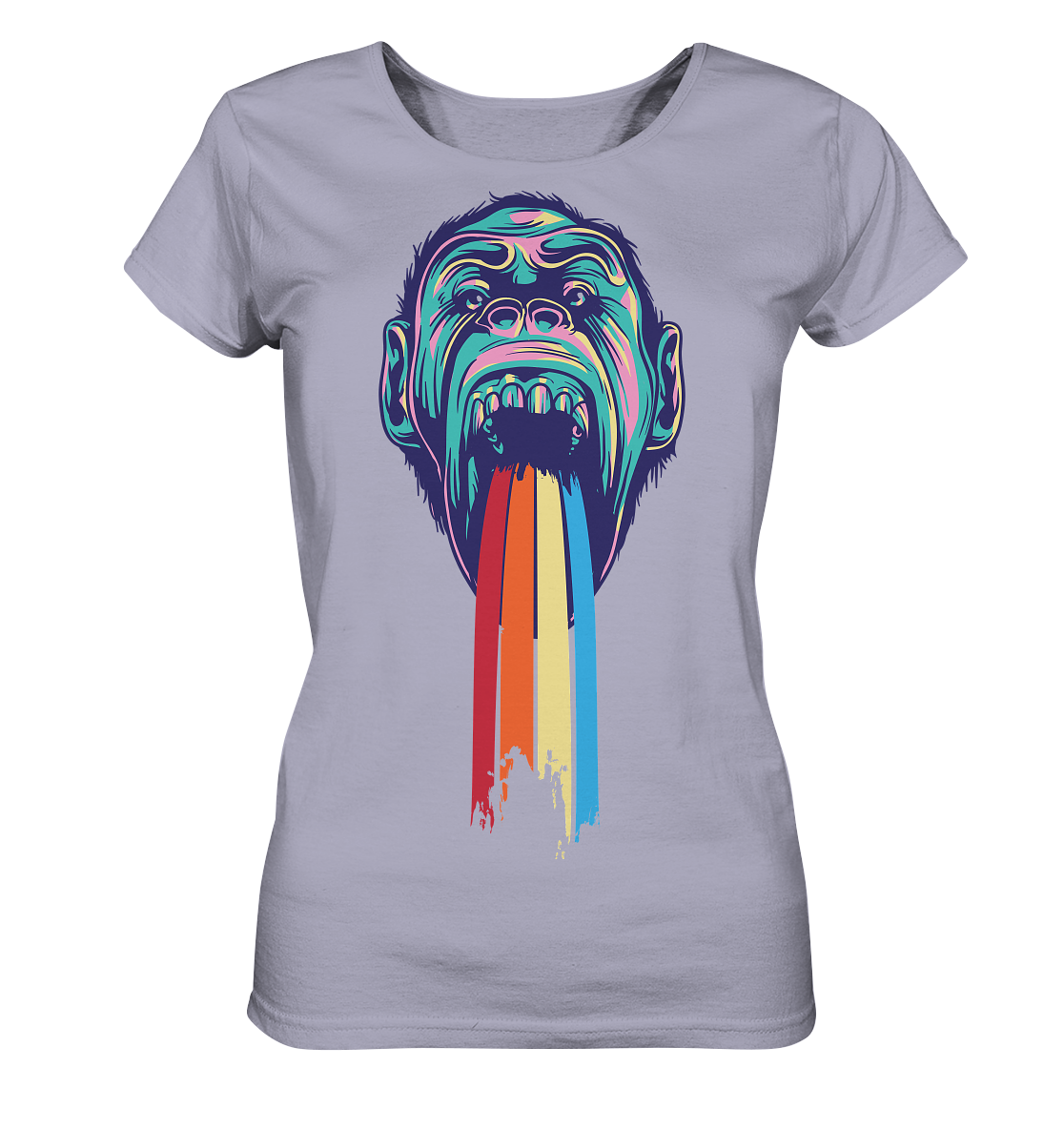 Ape Rainbow - Ladies Organic Shirt