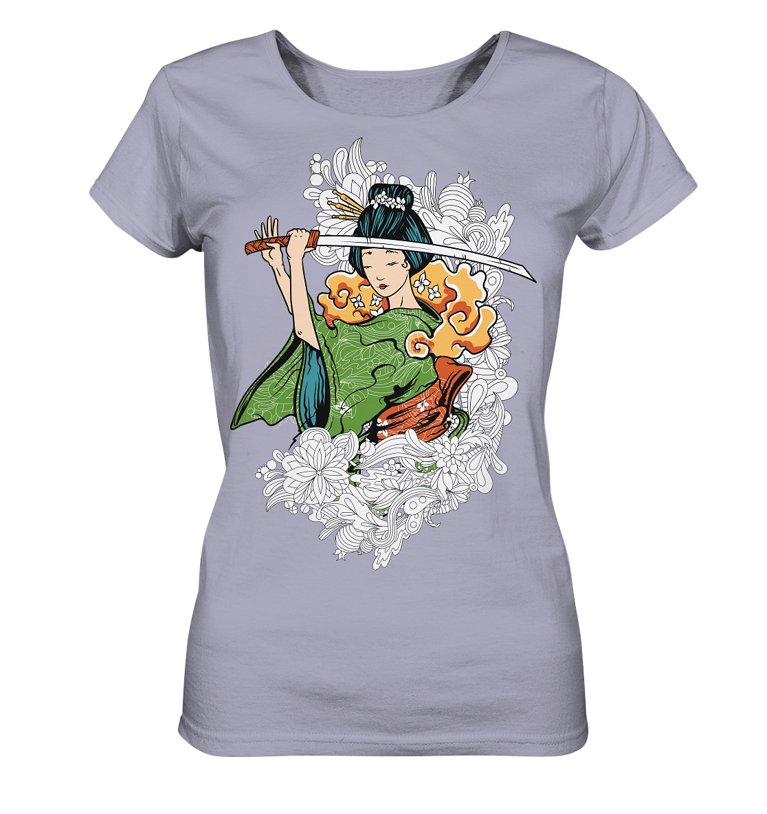 Geisha Sword - Ladies Organic Shirt