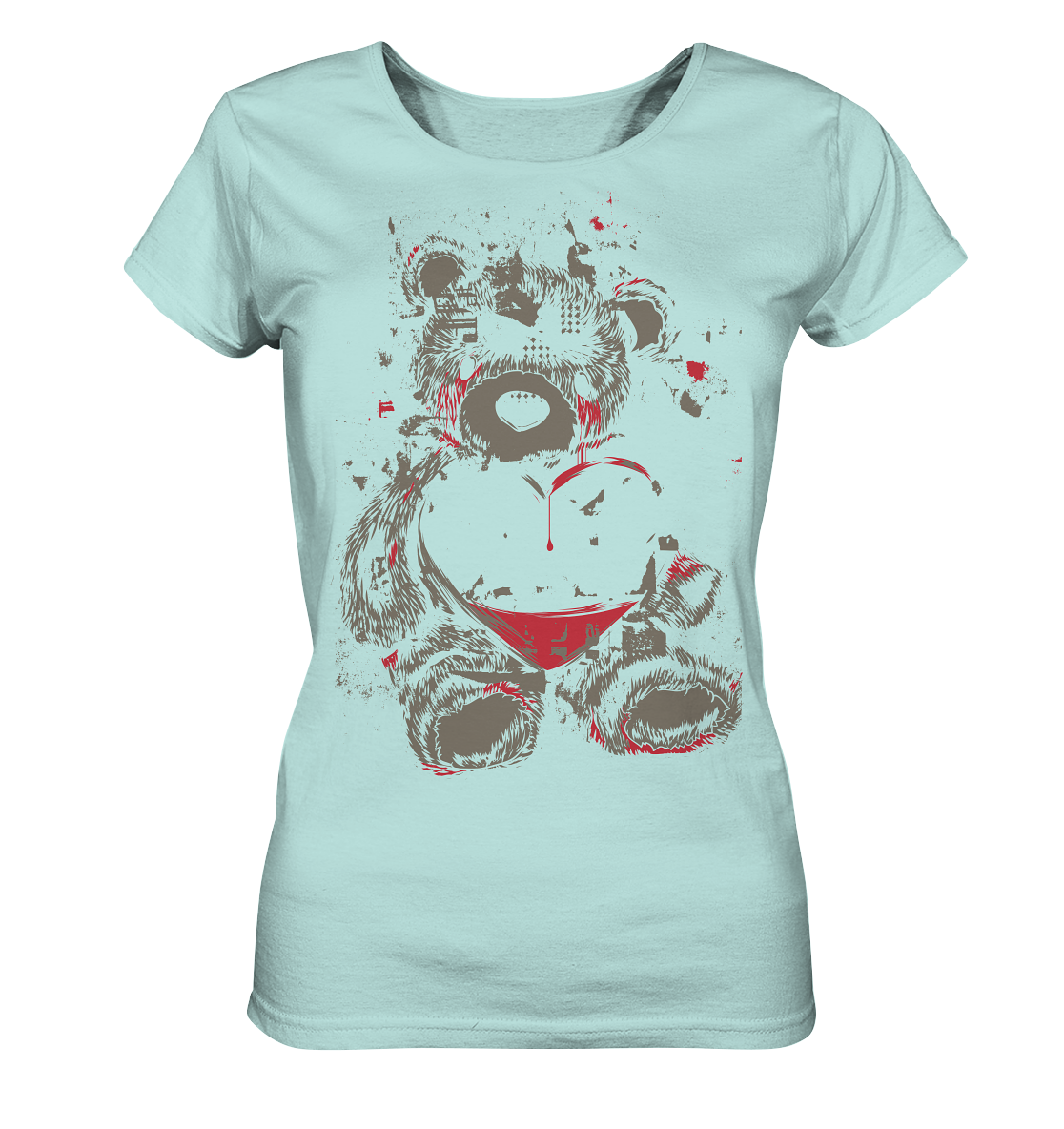 BEAR WITH EMPTY HEART - Ladies Organic Shirt