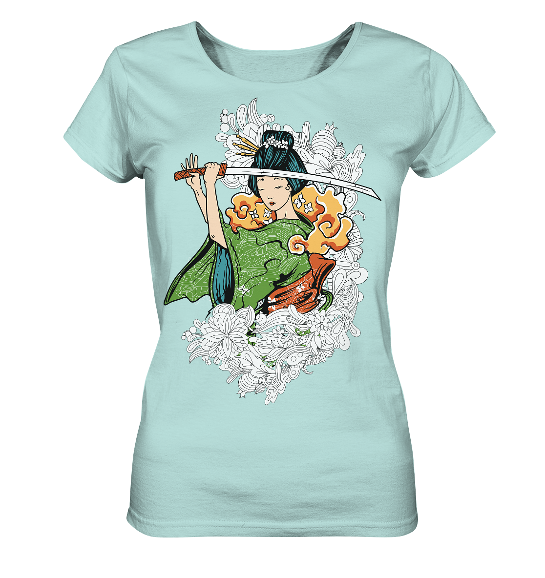 Geisha Sword - Ladies Organic Shirt