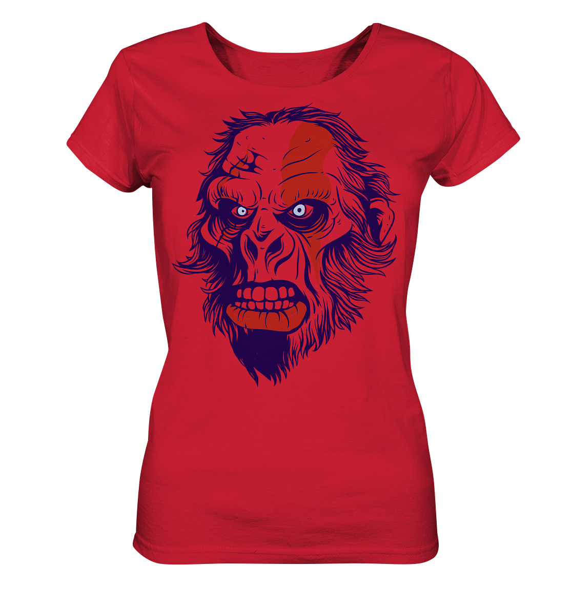 Angry Ape - Ladies Organic Shirt