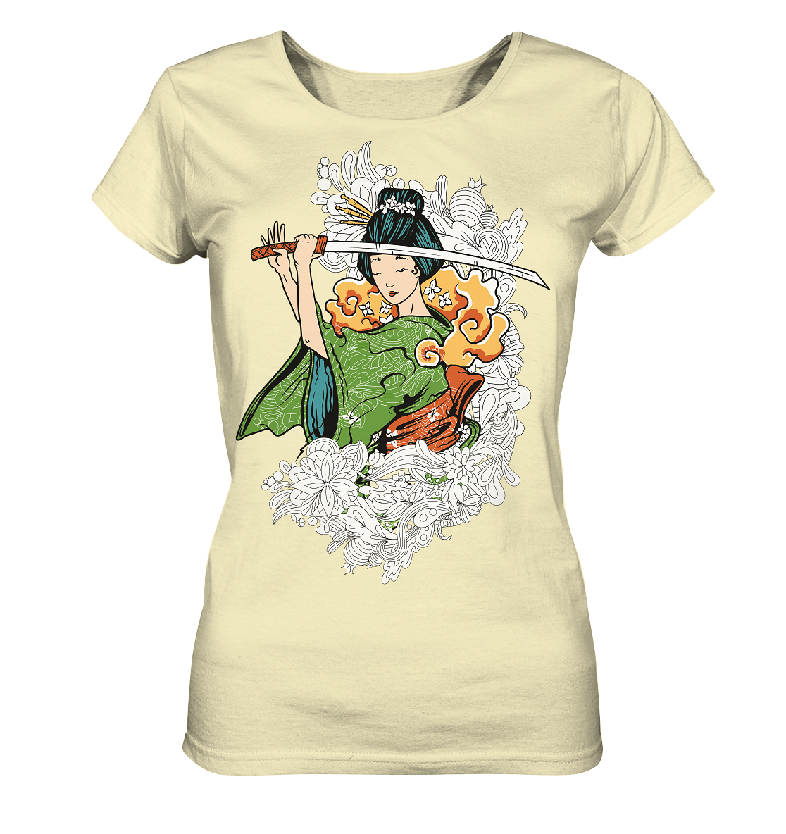 Geisha Sword - Ladies Organic Shirt