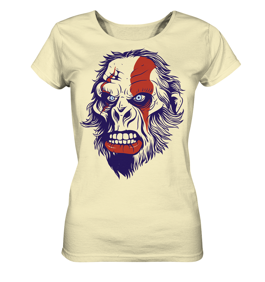 Angry Ape - Ladies Organic Shirt