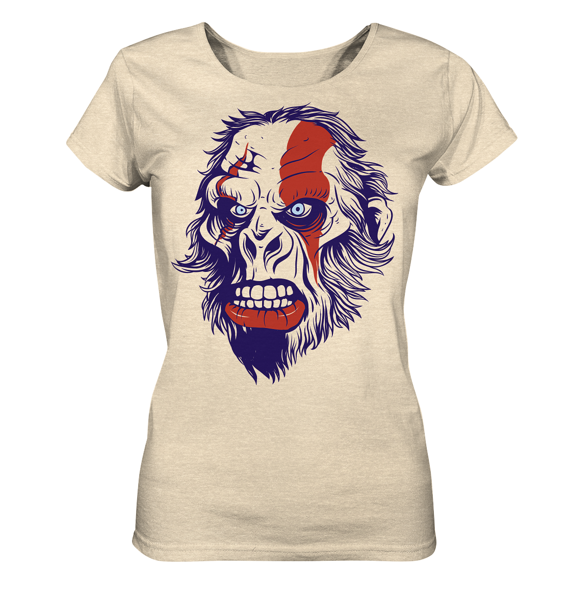 Angry Ape - Ladies Organic Shirt