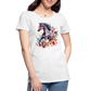 Flower Horse - Frauen Premium Bio T-Shirt - Weiß