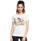 Flower Horse 3 - Frauen Premium Bio T-Shirt - Weiß