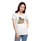 Flower Horse 9 - Frauen Premium Bio T-Shirt - Weiß