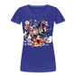 Flower Horse 18 - Frauen Premium Bio T-Shirt - Königsblau