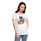 Flower Horse 15 - Frauen Premium Bio T-Shirt - Weiß